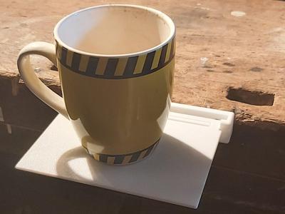 Folding table wallmount