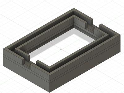 Electric outlet cutout template for drywall