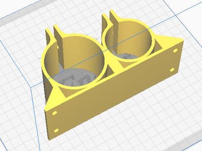 Bosch fuel pump and filter mount