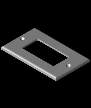 Modern Wall Plate Plug Switch