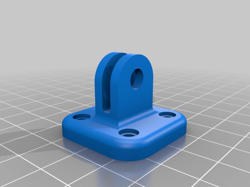 GoPro mount for HP AC200 action camera