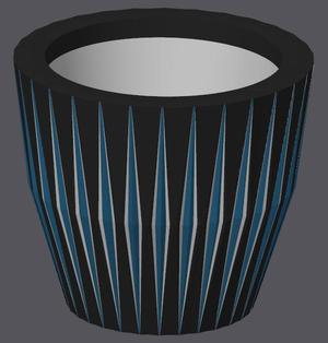 "Secui" - Flower Pot by FerraroArts