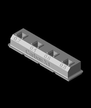 Gridfinity Bambulab  X1 Carbon Complete Nozzle Holder.stl