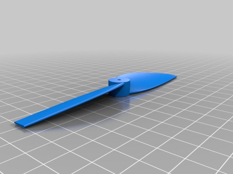 Propeller - 120mm diameter - 2mm shaft