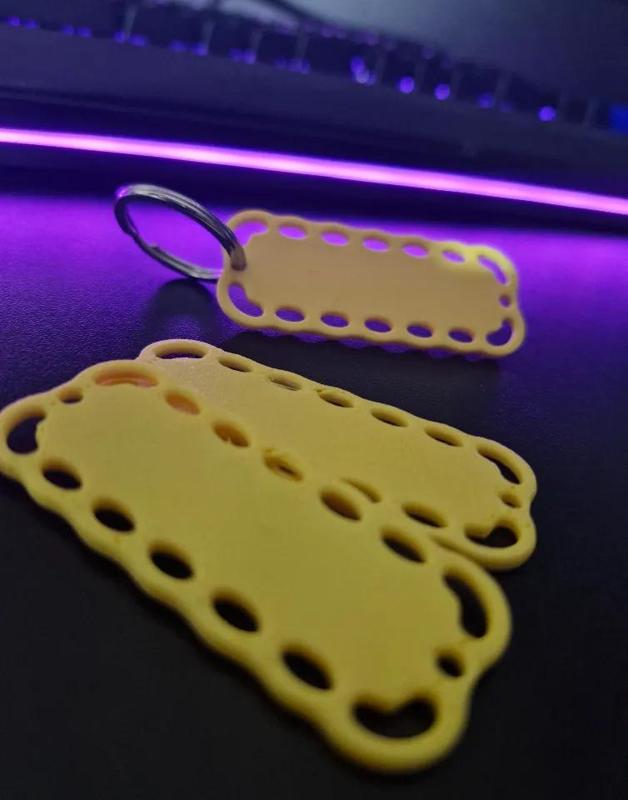 Spineboard / Rettungstrage Schlüsselanhänger   