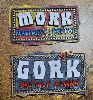 Gork & Mork Plaques