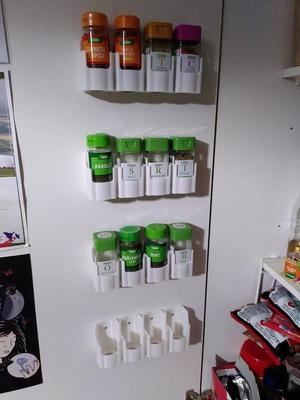 Spice Holder - Square & Round