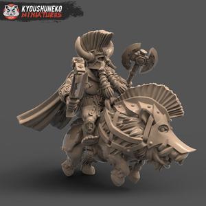 Mounted Dwarf Slayer Lord