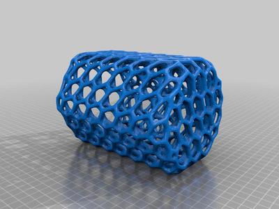 organic-mesh version of a pen holder