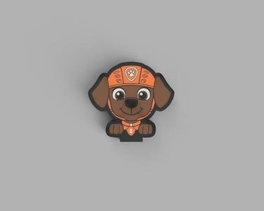 Zuma Paw Patrol Lightbox LED Lamp