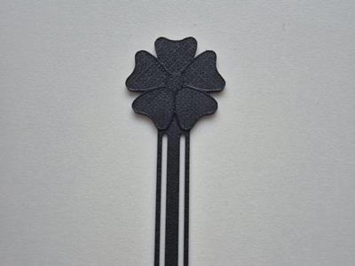 Flower bookmark