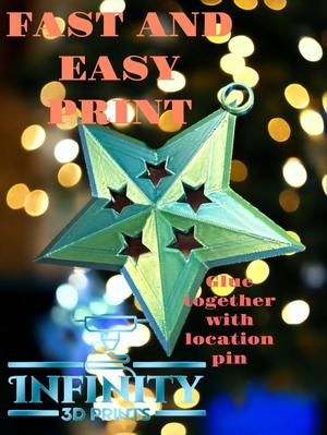 GLUE TOGETHER STAR ORNAMENT
