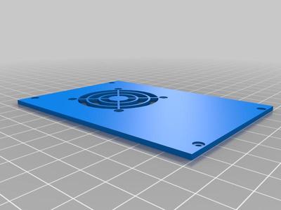 RPi4 Server Rack Mount Casing - 40mm Fan Lid