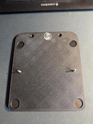 NUC Baseplate for side mount   