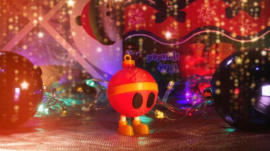 TINY LITTLE XMAS BALL