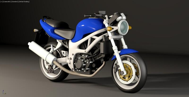 Suzuki SV 650N 1999 - 2002 - Printable motorcycle model