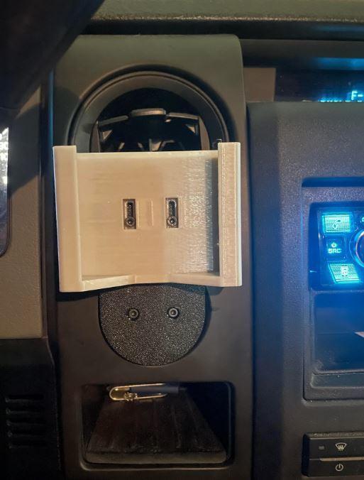 2013 F150 Phone Holder 