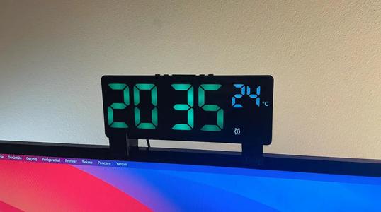 Digital Clock Monitor Mount   