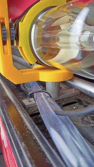 80mm CO2 laser tube holder for metal stand