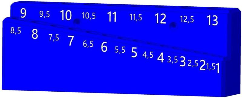 Drill holder for diameters from 1 to 13 mm   