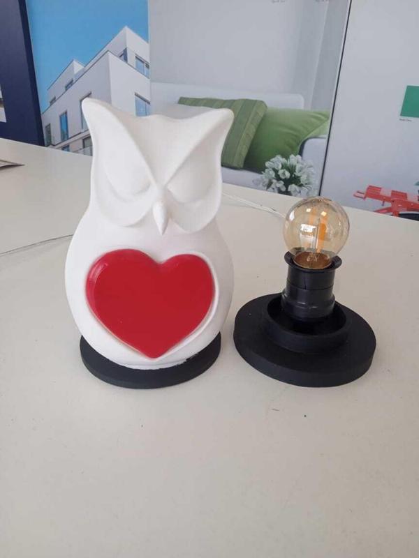 BÚHO LAMP / Valentine's Day