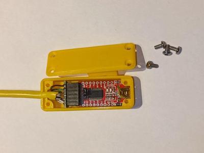 Housing for ftdi ft232rl usb-seriell converter (YP-05)