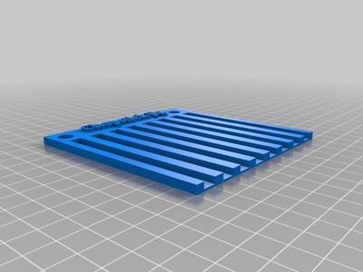 Chopstick Engraving Jig