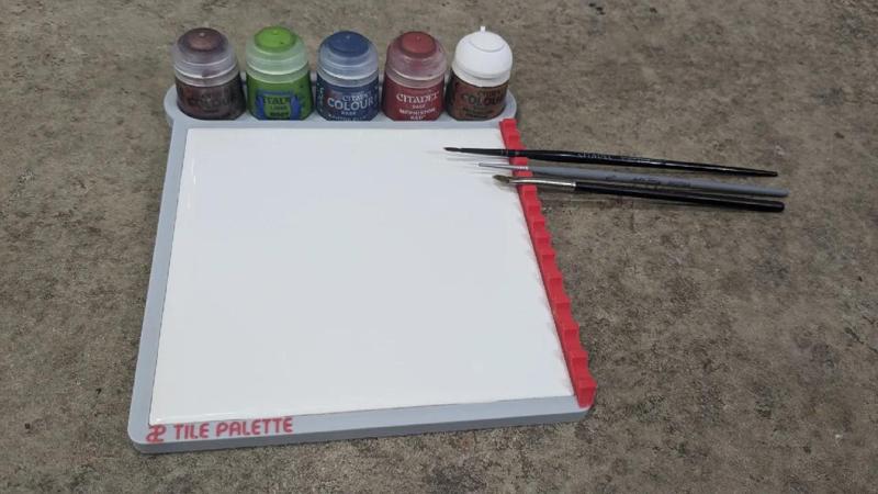 6" Ceramic Tile Palette   