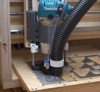 CNC mist dust shoe