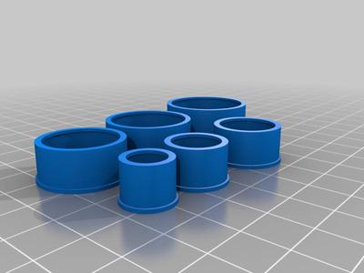 Parametric Telescopic Tubes - OpenSCAD