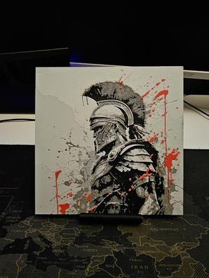 Spartan Warrior - HueForge