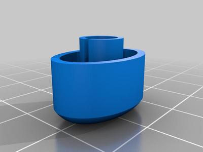 Button for thermostatic shower mixer.