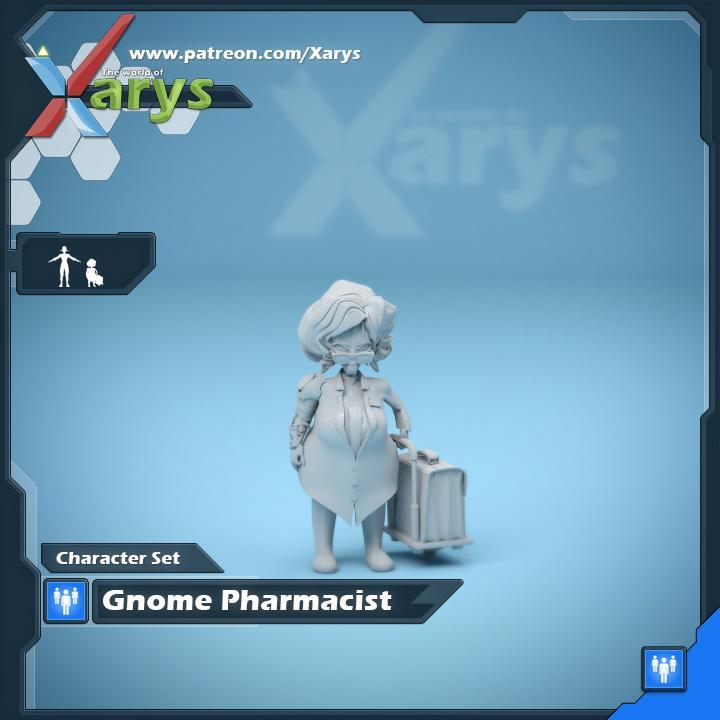 Old Female Gnome Pharmacist