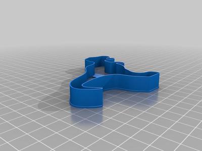 Dino cookie cutter