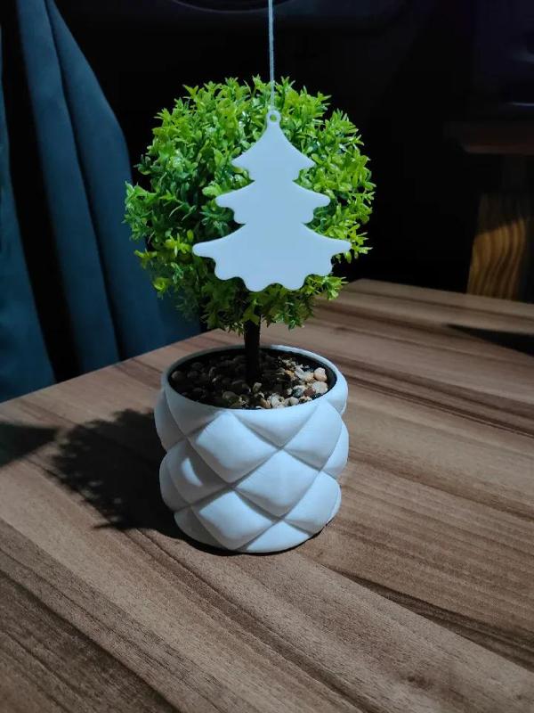 Christmas Tree-Shaped Ornament   