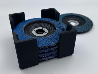 Gridfinity 5-Inch Flap Wheel Holder