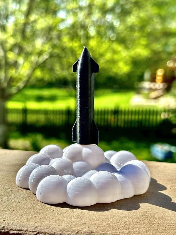 Starship Liftoff Stand - SpaceX - Elon Musk - Rocketship 