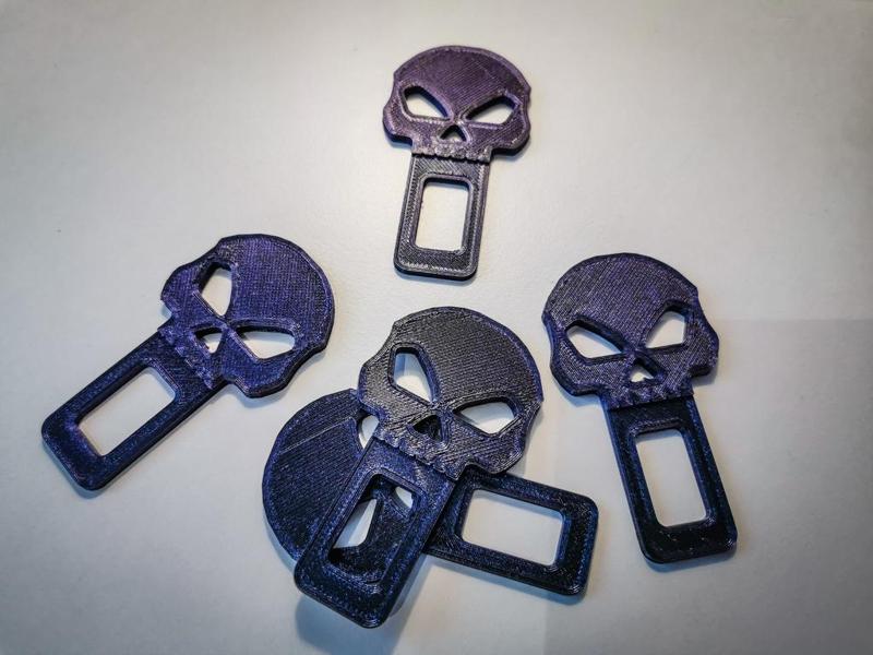 Skull Seat Belt Plug (Alarm Stopper)