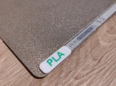 Bambu Lab X1 P1 A1 Build plate label clip