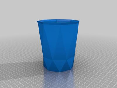 poly cup for toothbrush  (print by vase method)