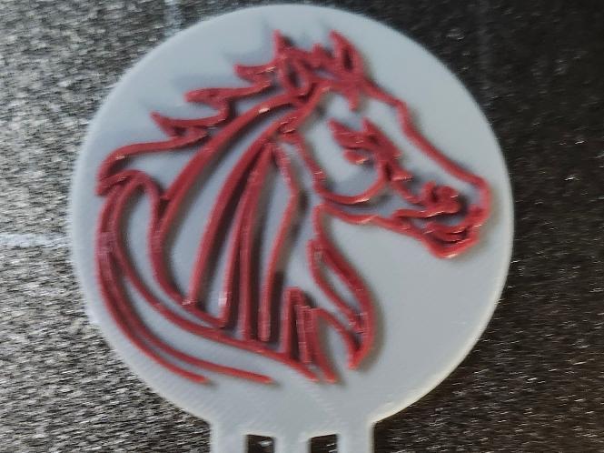 Mustang/Horse Bookmark