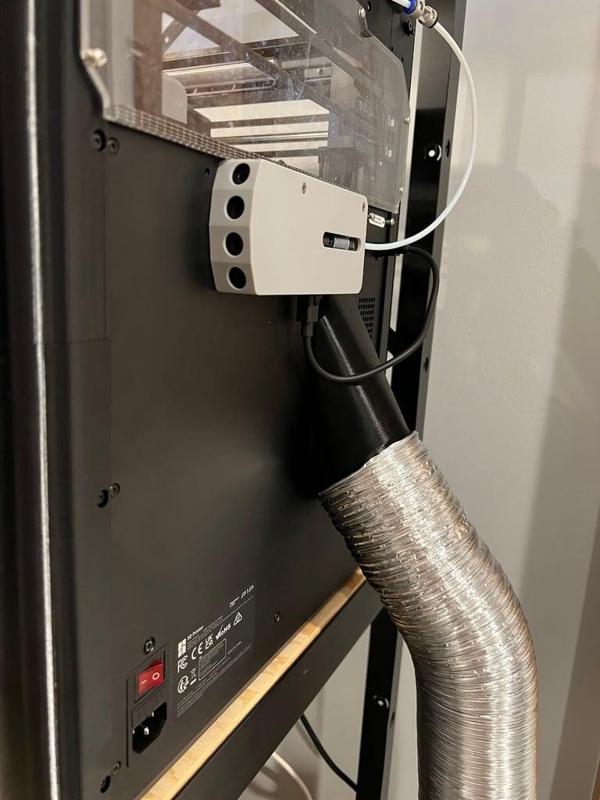 Bambu P1P Ducted Filament Chute