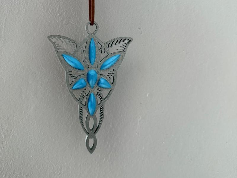 Arwen Evenstar LOTR pendant without AMS
