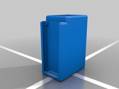 Arduino Nano + 9V Battery Casing (scale to 2000%)
