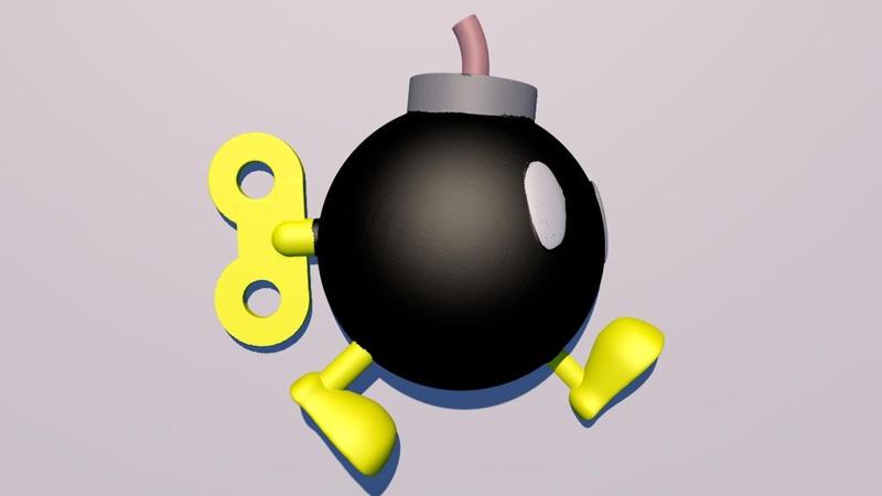 Bobomb Bob-omb Magnet remix for resin