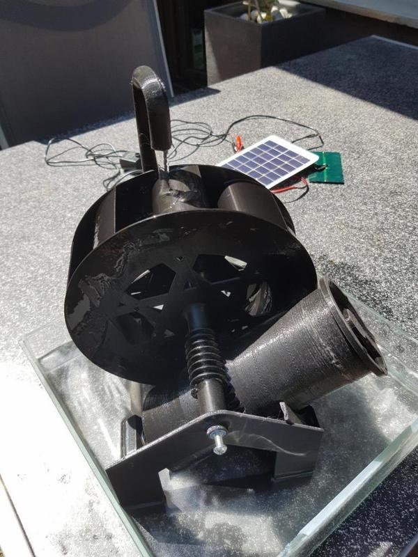 Nutzlose/Useless Maschine (Archimedische Schraube)