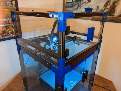 Fully enclosed Ender 6 with everything kept inside