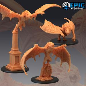 Giant Bat Set / Blood Monster / Flying Animal / Vampire Creature Collection