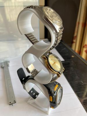 Vertical triple watch stand