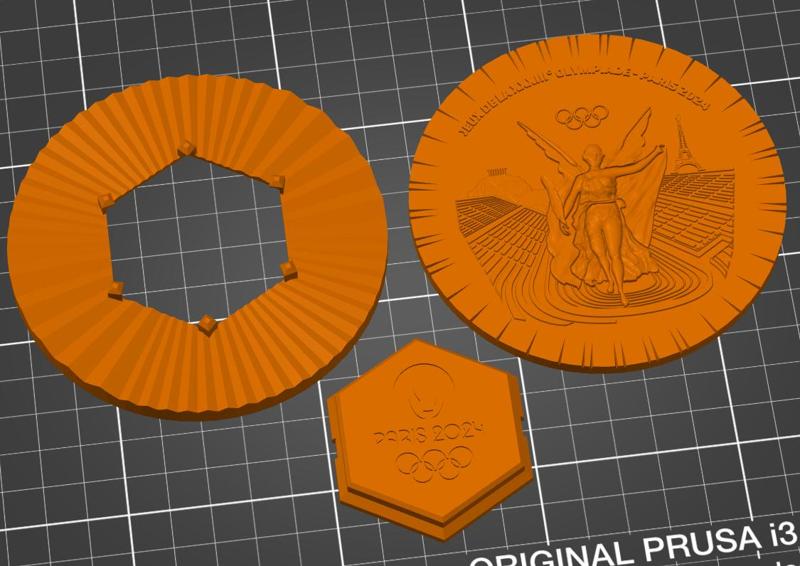 Olympic medal Paris 2024 Olympic Medal Paris 2024